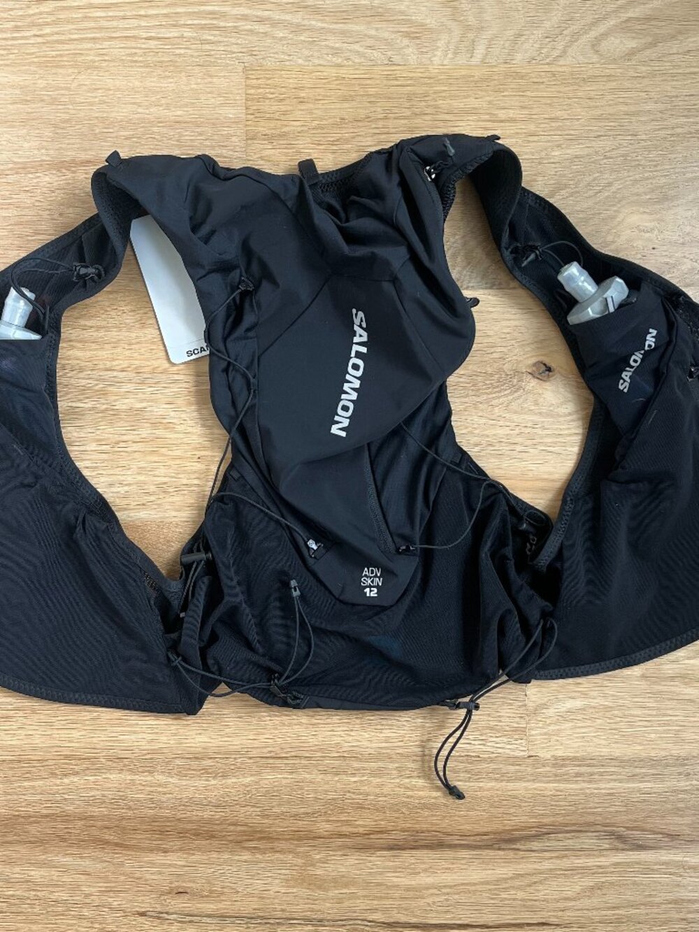 Salomon ADV Skin 12 Set Hydration Vest — XL, Black
